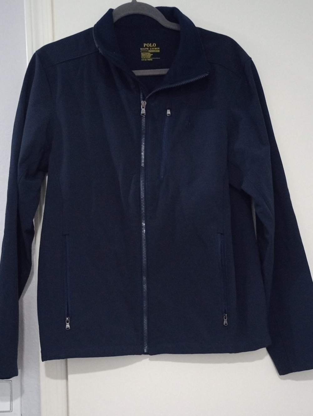 Polo by Ralph Lauren Navy Zip-Front Utility Jacket Unisex Size S